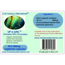 UF-n (UK) U-Fucoidan encapsulated in UK 60 capsules x 500mg